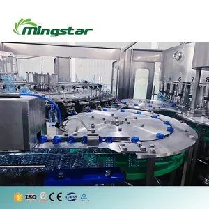 Automatic bottle washing filling and capping machine bottle still water filling machine