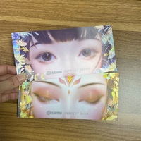 2 imágenes personalizadas de alta calidad que cambian la tarjeta de visita de impresión lenticular 3D/Photocard