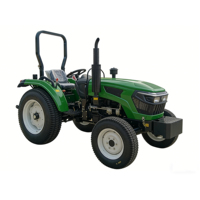 Traktor Diesel Kompak untuk Kebun, Mesin CE, Peralatan Pertanian Fungsional, Mini 25HP 30HP 35HP 40HP 45HP 50HP untuk Pertanian