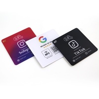 YTS Fabrik Günstige 13,56 MHz Runde Wasserdichte RFID-Etiketten mit Epoxy-Chip 213/215/216 Bewertungskarte