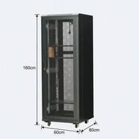 Gabinete de Servidor 32U de 1.6m de Profundidad, 600x800, 19 Pulgadas, Modelo TA, Caja IT para Monitoreo de Seguridad, Centro de Datos, Nodo