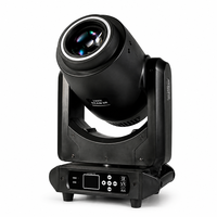 Projecteur LED mobile haute puissance 200W avec anneau LED extérieur, modèle 2026, pour scène professionnelle et concerts