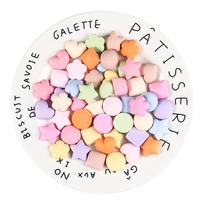 Thân Thiện Với Môi Frosted <span class=keywords><strong>Macaron</strong></span> <span class=keywords><strong>DIY</strong></span> Kem Keo Điện Thoại Trường Hợp Nhựa Phụ Kiện Năm Cánh Sao Trái Tim Nghệ Thuật Kẹp Tóc Tình Yêu Phong Cách - Product Image 5