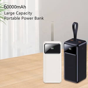 Logo personnalisé <span class=keywords><strong>50000</strong></span> mAh Powerbank Banque d'alimentation de plus grande capacité Banques d'alimentation portables <span class=keywords><strong>50000</strong></span> mah Double chargeur USB avec lampe de poche - Product Image 4