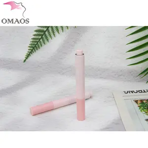 Omaos Cute Pink Press Cuticle Oil Pen Custom Logo Lip Gloss Lip Plump Packaging Lip Gloss Lipstick Containers