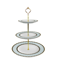 Assiettes de Dîner en Porcelaine Bleue à Motifs Floraux, Vente en Gros Direct Usine, Service de Table Vintage Style Italien en Porcelaine Fine Personnalisable