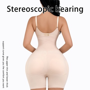 <span class=keywords><strong>Culotte</strong></span> de contrôle du ventre taille haute avec coussinet éponge boutonné rehaussant la <span class=keywords><strong>hanche</strong></span> artefact de levage des fesses taille ferme façonnage Shapewear - Product Image 2
