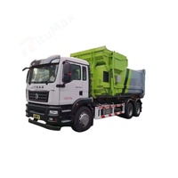 Meilleur prix HOWO Camion benne à bras diesel 6x4 robuste pour l'élimination des déchets miniers et le transport de charges lourdes