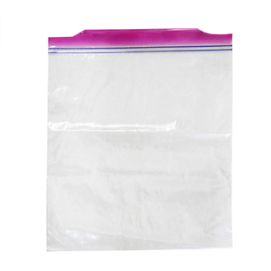 High Quality Recyclable Handled PE Zipper <b>Bags</b> for Fruit Storage Supermarket & Exhibition Use - Product Image 2