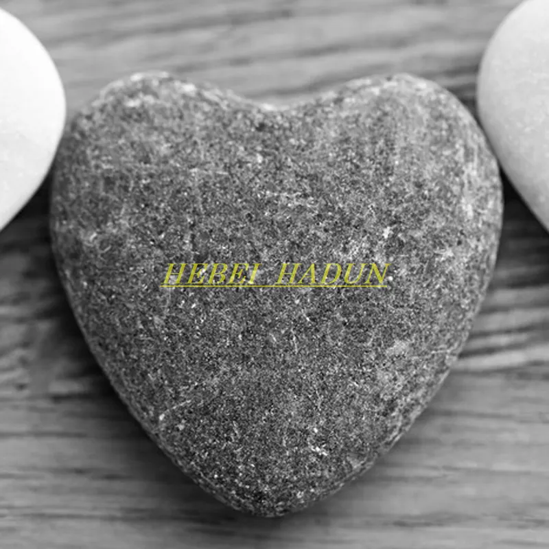 Custom Made Stone Crafts Marble Heart Stone White Kitchen Love Model Europe Nautical Collection Restaurants Polished Presents