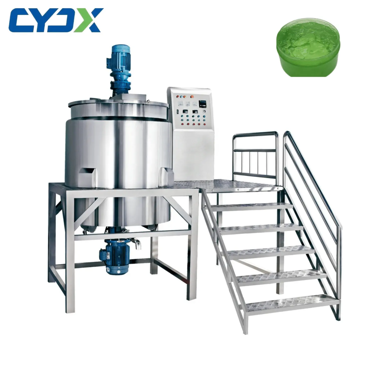 CYJX Sus316 macchinari di miscelazione per l'industria chimica quotidiana detersivo sapone liquido miscelatore Shampoo e Gel doccia serbatoio di miscelazione
