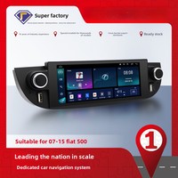 Pour Fiat 500 2007-2015 Navigation automobile Android pour écran tactile Tableau de bord USB Contrôle central Lecteur MP5 Tout-en-un