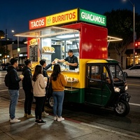 Chariot à hot-dogs de qualité supérieure avec chauffe-pains vapeur et support à condiments pour les lieux touristiques très fréquentés