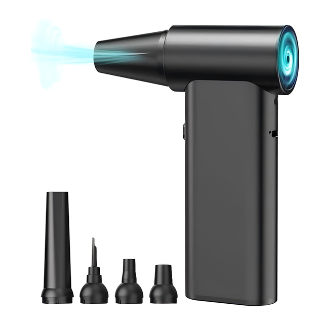 Air Blower Violent Mini Handheld Portable Turbo Jet Fan Compressed Air Duster for Car Outdoor Cordless Blower