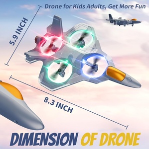 Mini Avión de Control Remoto 4DRC V50 para Niños, Regalo para Niños, Mini Dron Quadcopter con Retención de Altitud, Parada de Emergencia, Juguete Volador - Product Image 5