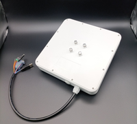 865-928 MHz 7dbi RS232/485 Wiegand26 2-6 metros Lector integrado Uhf de largo alcance Lector de puerta Rfid