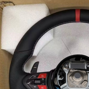 <span class=keywords><strong>Volante</strong></span> de Cuero de Alta Calidad para <span class=keywords><strong>BMW</strong></span> F10 F11 F30 F20 F21 F31 F36 M3 M5 M6 F11 F15 F16 F22, Accesorios para Automóviles - Product Image 4
