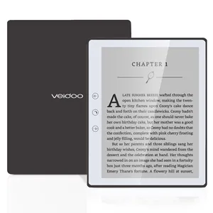 Pembaca buku elektronik, layar e-ink 6 inci hitam 32GB penyimpanan pembaca buku elektronik peningkatan daya baterai layar sentuh e-reader dengan Slot kartu TF