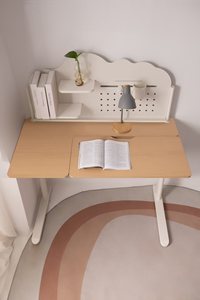 Modern Ergonomic Round 4-Seater Height Adjustable Eco-friendly Safety School Children's <strong>Study</strong> Desk Wood <strong>Material</strong> - Product Image 6