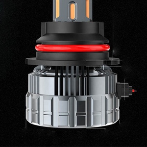 자동차 악세서리 QZ75 레이저 헤드라이트 자동차 분위기 조명 6개 황동 튜브 유니버셜 헤드라이트 자동 레벨링 - Product Image 6