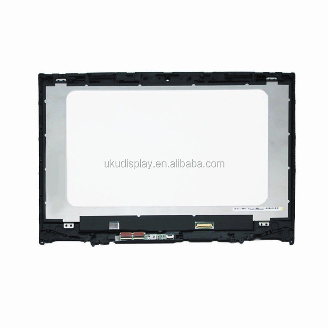 For Lenovo Yoga 520-14IKB 80X8 LCD Touch Screen Digitizer Glass Assembly + Frame