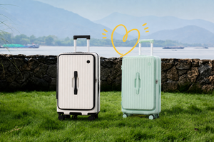Valise allemande anti-explosion grande capacité extensible à ouverture latérale en PC robuste avec serrures TSA – Ensembles de bagages - Product Image 4