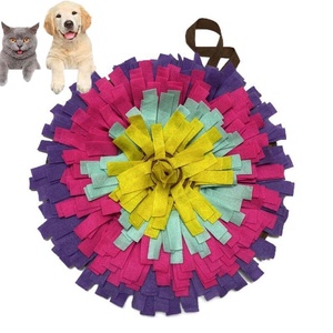 Tapete de Alimentación Olfativa Personalizable, Tapete de Entrenamiento para Olfatear, Juguete de Alimentación Lenta, Tapete Olfativo Redondo <span class=keywords><strong>Weego</strong></span> - Product Image 1