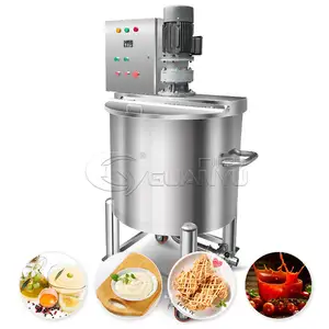 Gy Tomato Paste Mixing Production Machinery Cheese Sauce Emulsification Equipment Mayonnaise Cold Circulation Mixing Tank
