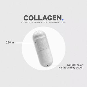 Cápsulas de Colágeno de Marca Privada OEM/ODM, Producto de Belleza Multivitamínico para la Salud del Cabello, la Piel y las Uñas, Apoyo para Combatir las Arrugas - Product Image 6