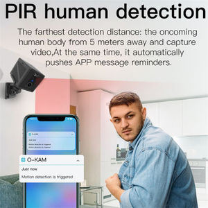 Rscamtom 4G portatile telecamera visione notturna PIR movimento Audio bidirezionale 3000mAh batteria Cloud Storage in grado - Product Image 6