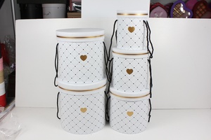 Hộp Đựng Hoa Mũ Tròn Tại Chỗ Hộp Đựng Hoa Bó Hoa Chống Nước Thùng Carton Hộp Đựng Mũ Hoa Hộp Quà Tặng Hộp Giấy Hoa Hồng 5 Bộ Giấy Bìa Cứng - Product Image 4