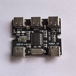 USB <b>Hub</b> 4 Port USB 2.0 Type <b>C</b> With Power Input For Raspberry Pi 4 5 Expansion Module - Product Image 3