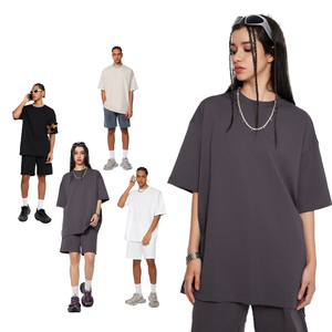 T-shirt de sport en coton Sorona, coupe ample, haute performance, 230 GSM, haute qualité, logo personnalisé, manches courtes - Product Image 3