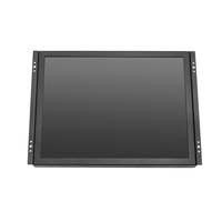 Zhixianda 15 inç kiosk dokunmatik monitör lcd endüstriyel açık çerçeve kapasitif dokunmatik monitör ekran