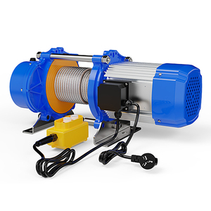 Nuevo <span class=keywords><strong>Polipasto</strong></span> Eléctrico de Cable de Acero de Alta Resistencia 220V/380V, Alta Calidad, <span class=keywords><strong>1</strong></span> <span class=keywords><strong>Tonelada</strong></span>/<span class=keywords><strong>2</strong></span> Toneladas, 30m/60m/100m, Control Remoto, Industrial - Product Image 1