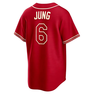2026 Nieuw gestikt Amerikaans honkbaltenue 5 Corey Seager 48 Jacob DeGrom 6 Josh Jung 36 Wyatt Langford 17 Eovaldi 24 Nimmo - Product Image 2