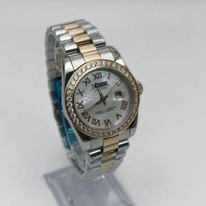 นาฬิกาข้อมือสแตนเลสสตีลคุณภาพสูงพิเศษ ระบบอัตโนมัติ NH35 หรูหรา หน้าปัดแบบโรมัน - Product Image 3