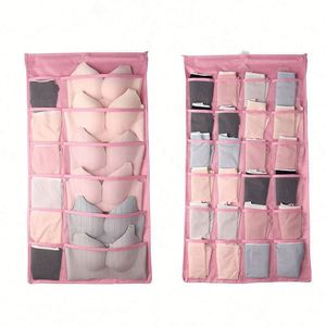Bolsa de Almacenamiento de Ropa Plegable de Tela No Tejida 2022, Organizador de Ropa Interior para Sala de Estar, Calcetines, Sujetadores, Doble Cara, Antipolvo - Product Image 1
