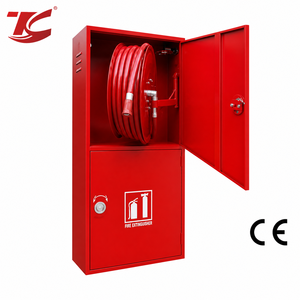 Armario Contra Incendios de Dos Niveles de Alta Resistencia con Certificación CE - Almacenamiento Integrado para Mangueras y Extintores, Acero Laminado en Frío Duradero - Product Image 1