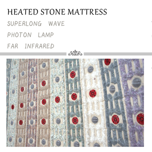 70 * من حجر الجمشت الكريستالي العقيق الأبيض 7 ألوان من اليشم وسادة تدليك فاخرة للعلاج الطبيعي - Product Image 3