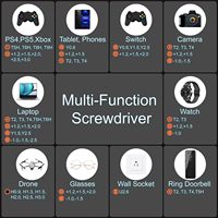 Juego de destornilladores de precisión con estuche, destornilladores de cabeza plana, Phillips, Pentalobe, Torx, Star, kit de herramientas pequeñas para reparación de PC, portátil, tableta, teléfono, PS5