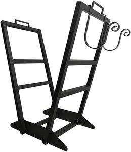 Herramienta <span class=keywords><strong>de</strong></span> chimenea <span class=keywords><strong>de</strong></span> estilo americano, <span class=keywords><strong>de</strong></span> madera <span class=keywords><strong>de</strong></span> Metal estante <span class=keywords><strong>de</strong></span> almacenamiento, estante <span class=keywords><strong>de</strong></span> <span class=keywords><strong>leña</strong></span> para interiores y exteriores, almacenamiento interior - Product Image 3