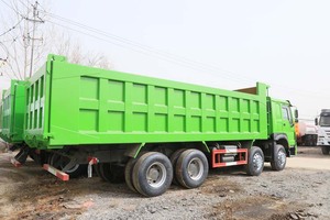SINO HOWO tipper xe tải 375 mã lực HOWO 8x4 Xe Tải với thân xe tải mới - Product Image 5