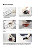 Coupe-carreaux professionnel CHEVALIEROUS Slim 1500-3300 mm, coupe-carreaux pour grandes dalles, outils pour carreaux de grand format, coupe-carreaux manuel, bâtiment