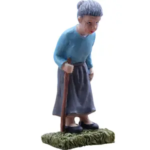 Les personnes préférées en polyrésine m'appellent grand-mère Figurine de vieille dame, taille unique, cadeau et artisanat multiples