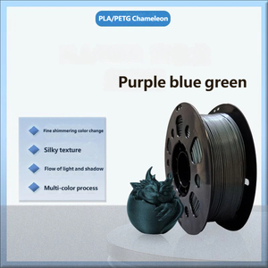Chameleon PETG 1.75mm Color Changing Shiny Sparkle <b>Glitter</b> Metal High Hardness 3D Printer Filament - Product Image 4