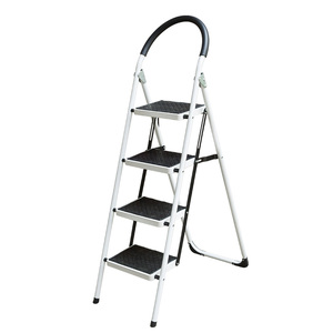 Échelle pliante en acier à 6 marches pour la maison, avec main courante, portable, pour la sécurité domestique, vente en gros, personnalisation OEM disponible - Product Image 5