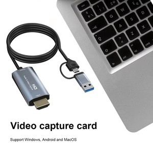 Convertisseur vidéo HD-MI HDTV HD 4K 60Hz 1080P 60fps, carte de capture USB 3.0 pour diffusion en direct - Product Image 4