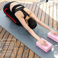 Umwelt freundliche unterstützende Posen Balance Pilates Stretching Meditation 3x6x9 Zoll Schaum Yoga Blöcke