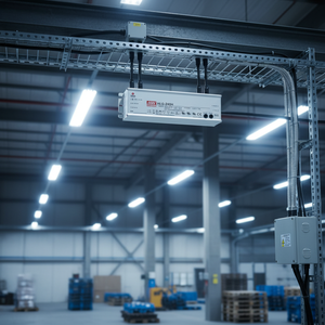 หมายถึง HLG-240H-54D 240W 54V LED ไดรเวอร์แรงดันคงที่ช่องเดียว IP67รับประกัน5ปี30A เอาต์พุต100-240VAC - Product Image 3